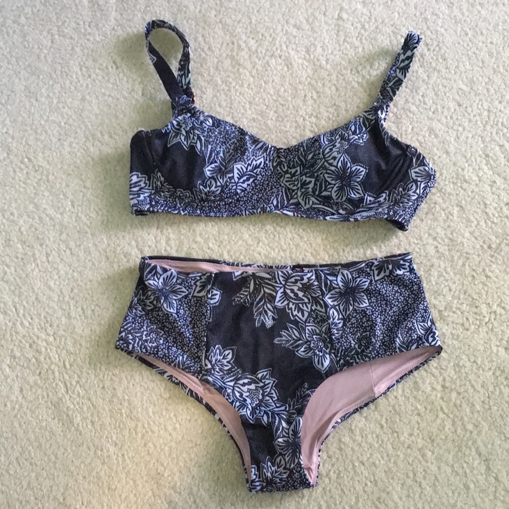 Two-piece women’s swimsuit